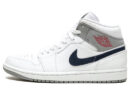 Air Jordan 1 Mid Paris White