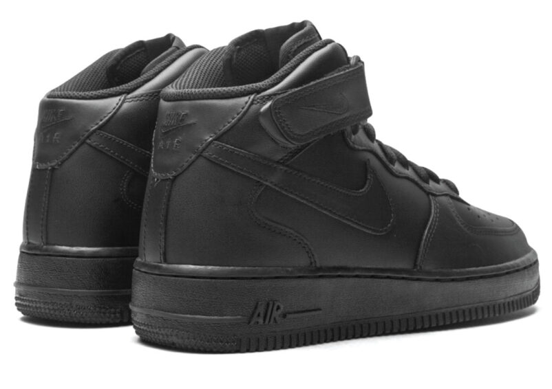 Air Force 1 Mid 07 Triple Black 2021 - Image 3